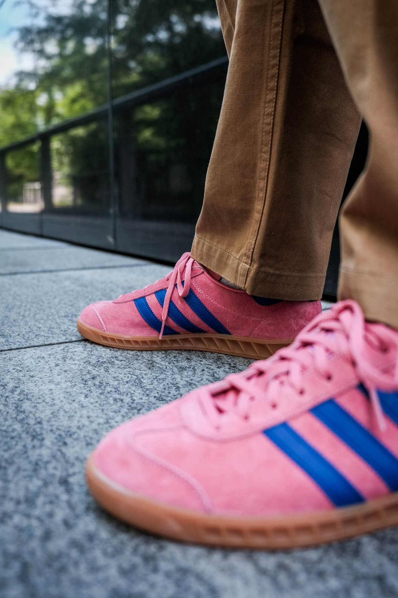 ★adidas★ Hamburg pink light blue adidas WMNS Hamburg (Pink / Light Blue) IH5459 - Allike Store